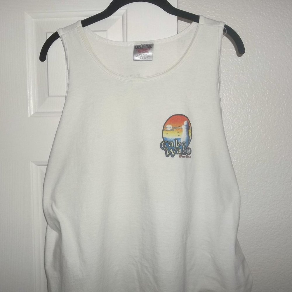 Extremely Rare VAN HALEN OU812 Cabo Wabo Tank